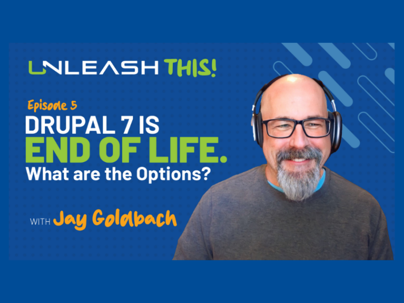 Podcast 5 Title Card - Drupal EOL